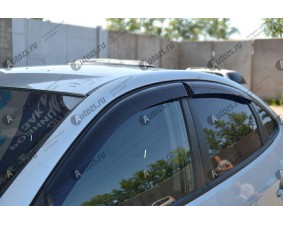 Дефлекторы боковых окон Hyundai Elantra IV (HD) (2006-2011)